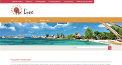 Desktop Screenshot of inlive.com.ec