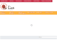 Tablet Screenshot of inlive.com.ec